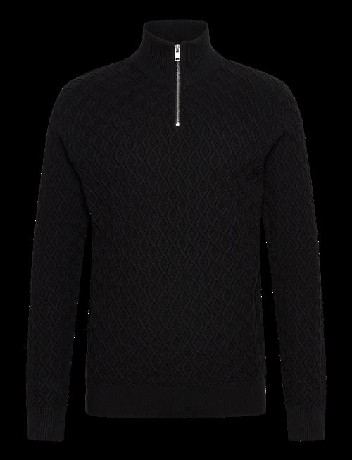 Lindbergh | Recycle Structure Knit 1/2 Ziprecycle Structure Knit 1/2 Zip | L