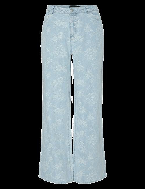 Pieces | Pcfeline Mw Wide Denim Jeans | 28