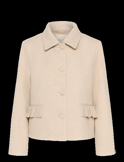Cream | Crcessie Short Coat | 40