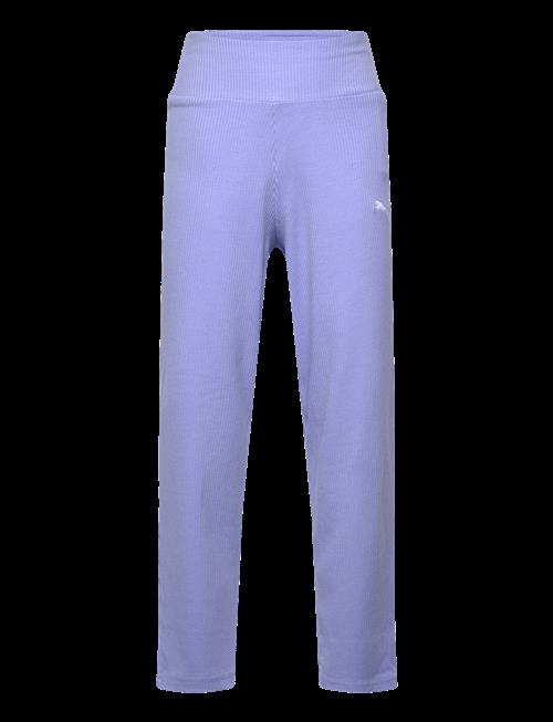 PUMA | Ess Elevated High Waist Straight Leg Rib Pants G | 128