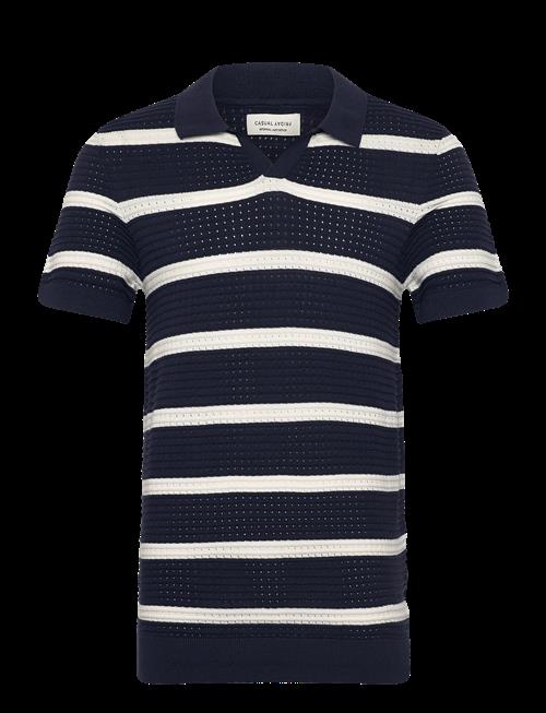 Casual Friday | Cfdahlin Ss Striped Polo Knit | XL