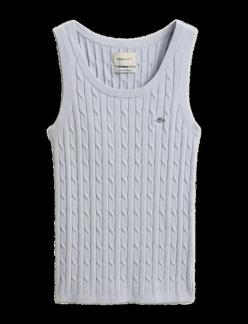 Gant | Stretch Cotton Cable Tank Top | M