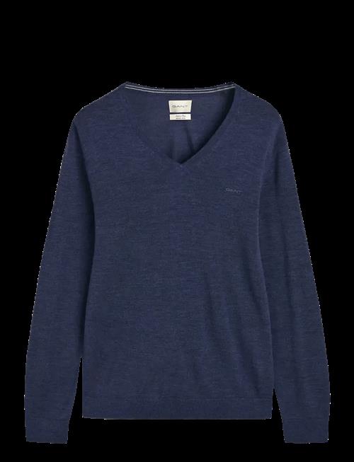 Gant | Extrafine Merino Wool V-Neck | S