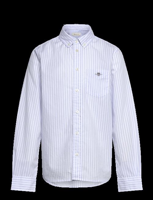 Gant | Striped Shield Poplin Shirt | 146-152