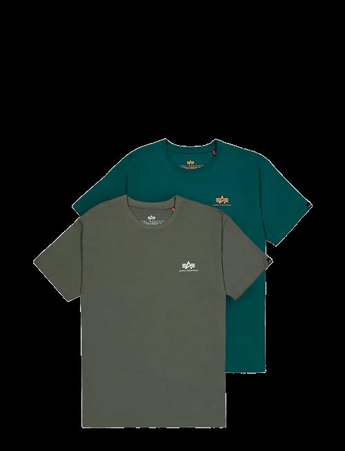 Alpha Industries | Basic T-Shirt Sl 2 Pack | S
