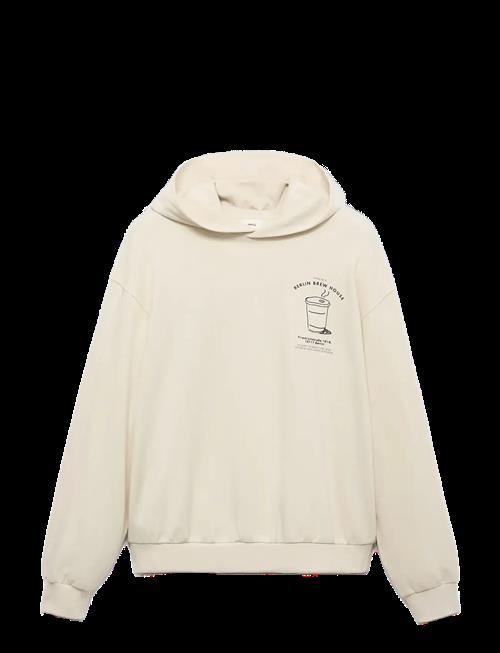 Mango | Graphic Hooded Sweatshirt | XL