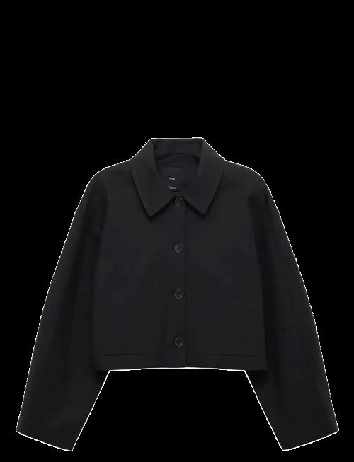 Mango | Cropped Jacket With Pockets | L