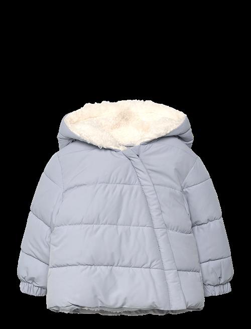Mango | Anorak With Shearling-Effect Hood | 9-12M