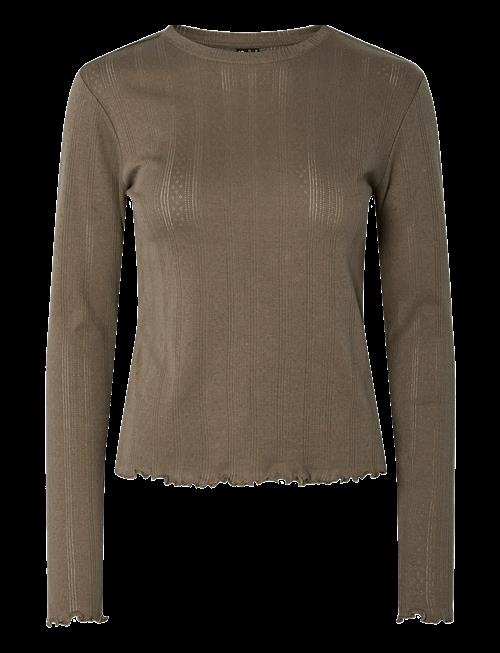 Pieces | Pcmarie Ls O-Neck Poin Top Jrs Noos Bc | S