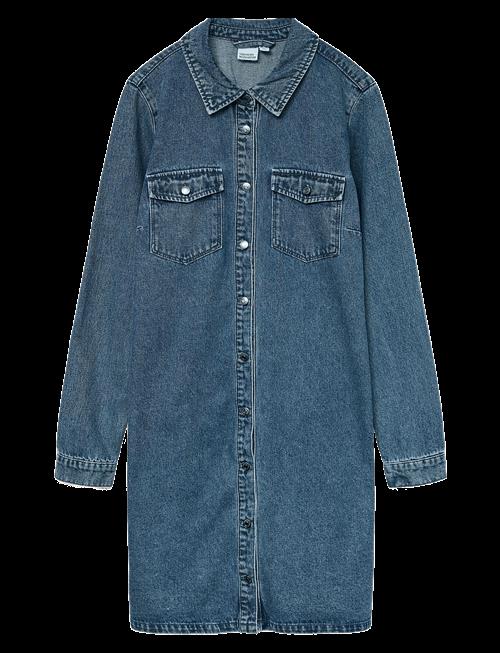 Vero Moda | Vmjennie Ls Short Denim Dress Ga Noos | M