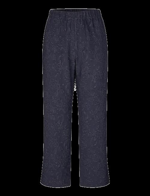 STINE GOYA | Stretch Jacquard, Elasticated Waistband Cropped Pants | XS