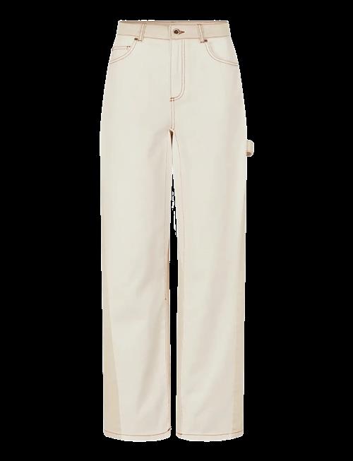 STINE GOYA | Double Rinse Denim, Twist Knee Seam Denim Pant | 26