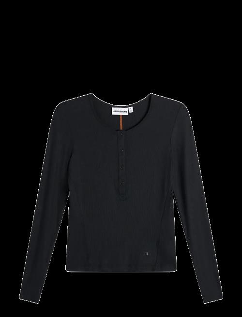J. Lindeberg | Sanna Rib Henley Ls | S
