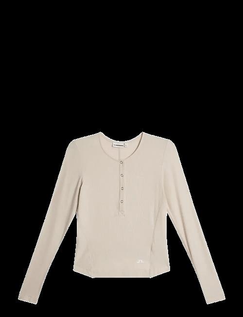 J. Lindeberg | Sanna Rib Henley Ls | M