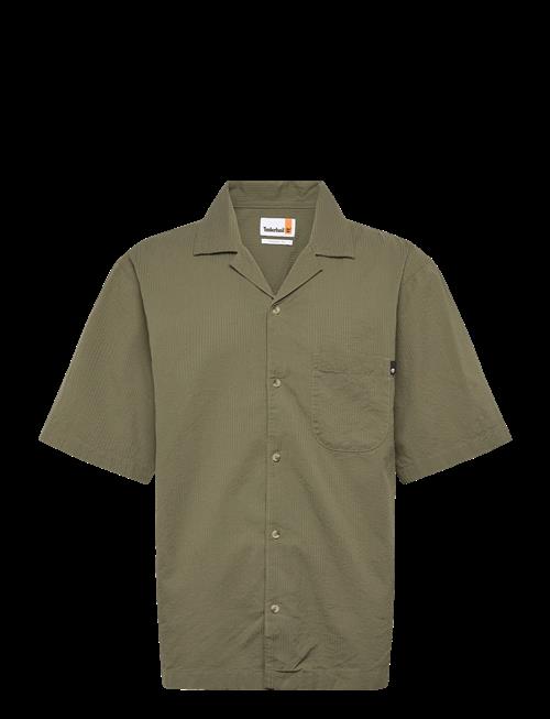 VF Sweden AB / Timberland | Ss Seersucker Resort Shirt Cassel Earth Yd | M