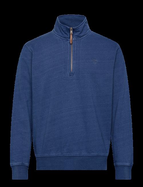 Timberland | Indigo 1/4 Zip Sweatshirt Mid Indigo | M