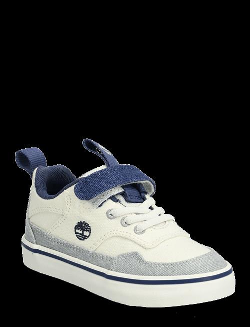 Timberland | Stone Jump Low Hook & Loop Sneaker Natural Canvas | 26
