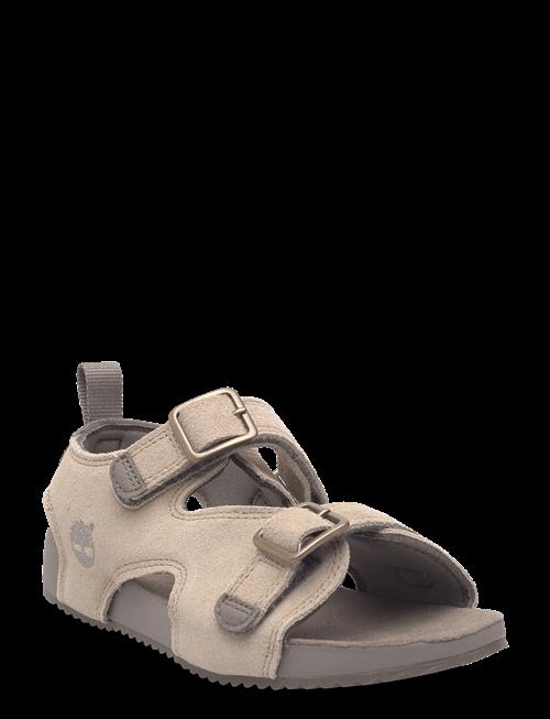Timberland | Castle Island Backstrap Sandal Light Beige Suede | 33