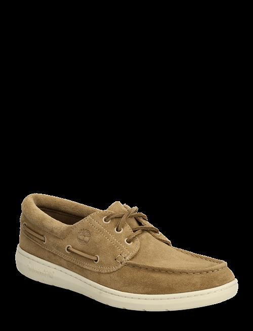 Timberland | Portofino Pier Boat Shoe Medium Beige Suede | 40