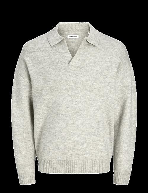 Jack & Jones | Jjsoho Ollie Knit Split Neck Ln | L