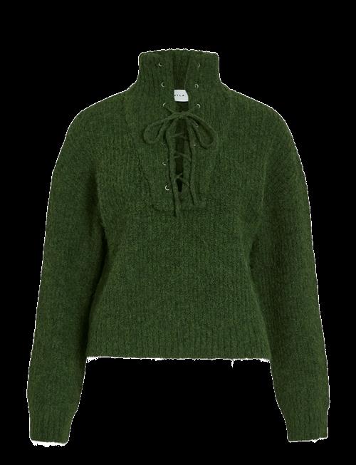 Vila | Vigleeba High Neck L/S Rib Knit Top | XS