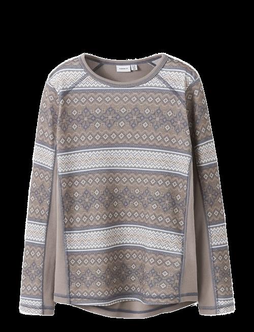 name it | Nkfwillto Wool Ls Top | 122-128