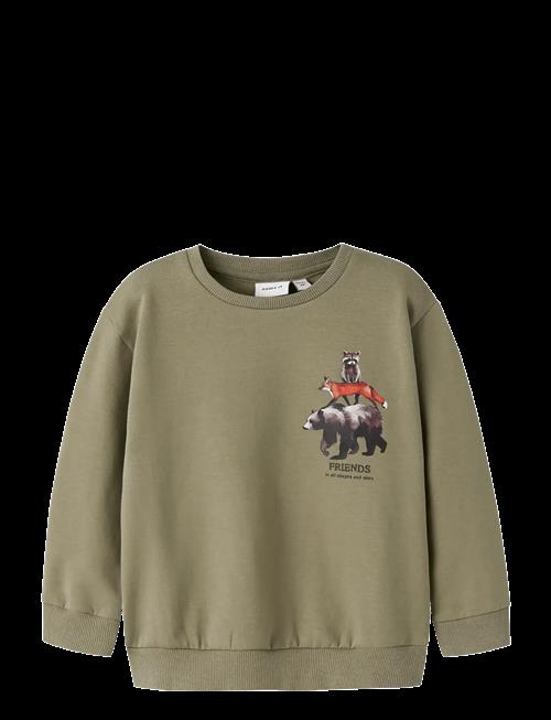 name it | Nmmolin Ls Nreg Sweat Bru Box | 98