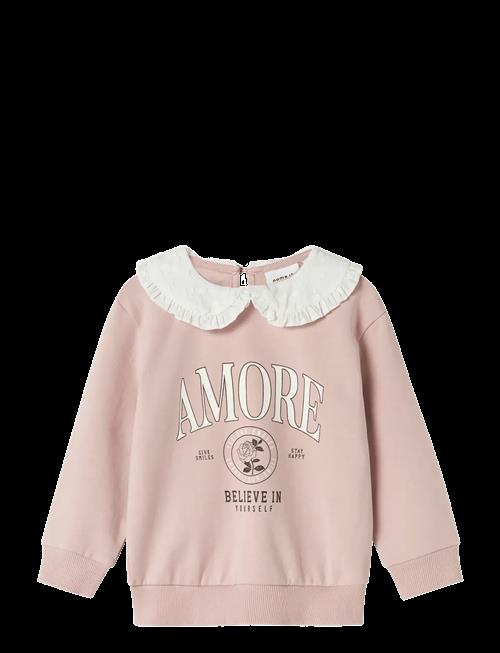 name it | Nmfoloula Nreg Ls Sweat Bru Box | 110