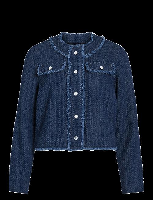 Vila | Vioaklynn O-Neck L/S Denim Jacket | 40