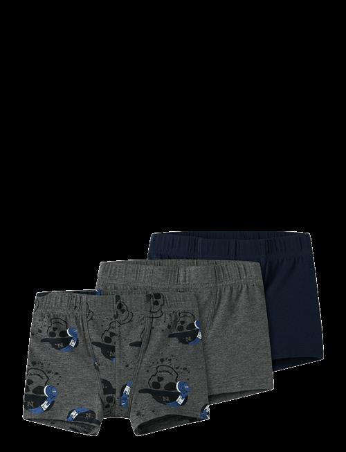 name it | Nmmtights 3P Dark Grey Mel Skull Noos | 92