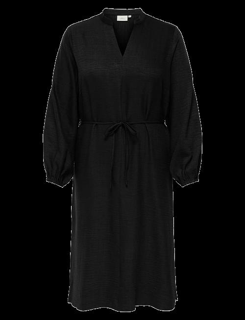 ONLY Carmakoma | Carbay Ls V-Neck Blk Dress Wvn Bf | 42