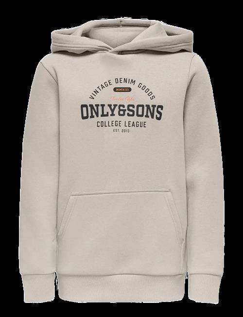 ONLY & SONS | Osjceres Reg Vintage Print Hood Swt Noos | 110-116