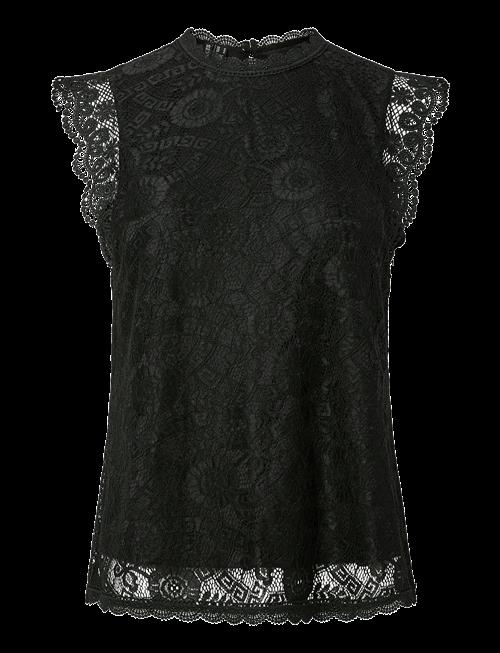 Pieces | Pcolline Sl Lace Top Wvn Noos | XS