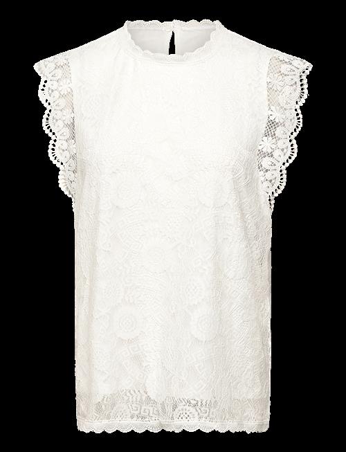 Pieces | Pcolline Sl Lace Top Wvn Noos | L