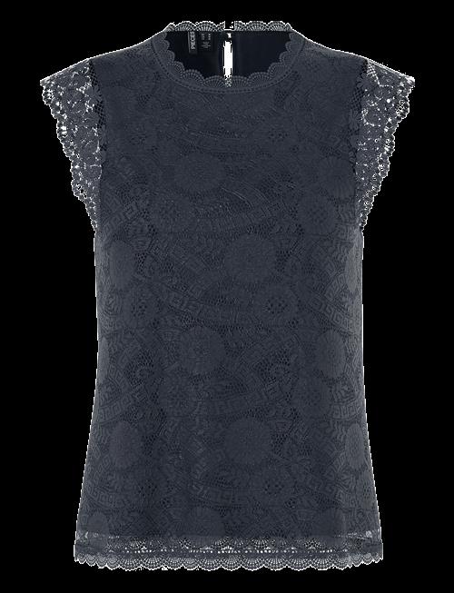 Pieces | Pcolline Sl Lace Top Wvn Noos | XS