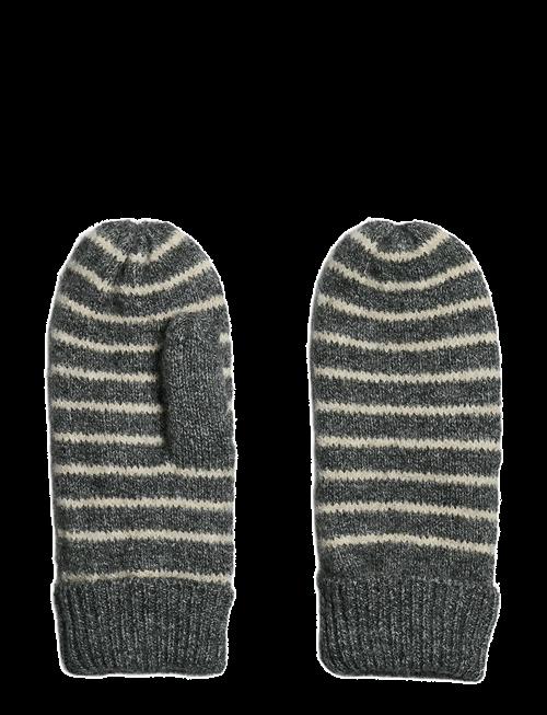 Pieces | Pcnorma  Stripe Mittens Bc | ONE SIZE
