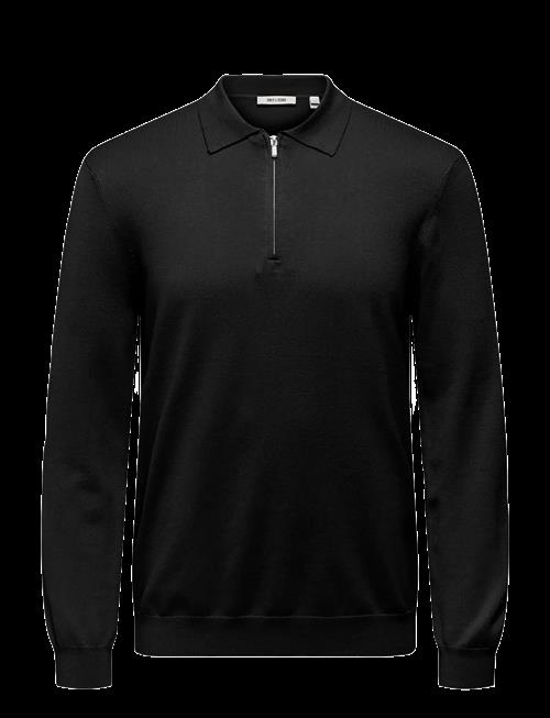 ONLY & SONS | Onswyler Life Reg 14 Half Zip Polo Knit | XS