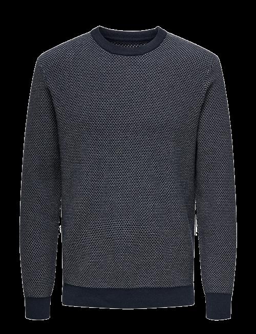 ONLY & SONS | Onsmorgan 12 Structure Crew Knit Noos | XXL
