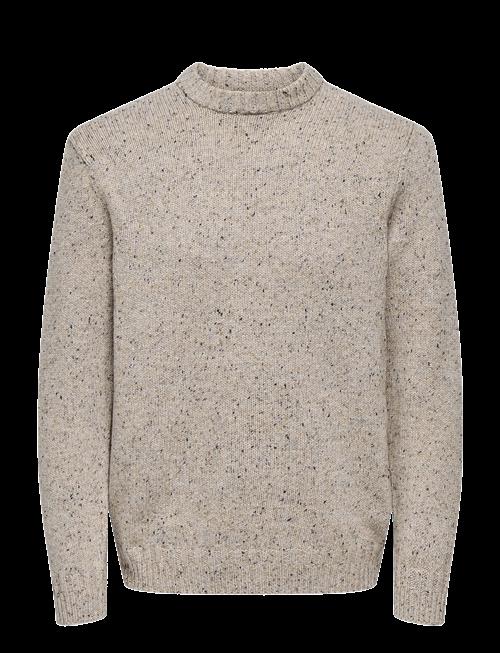 ONLY & SONS | Onsbirky Reg Nap Crew Knit | XS