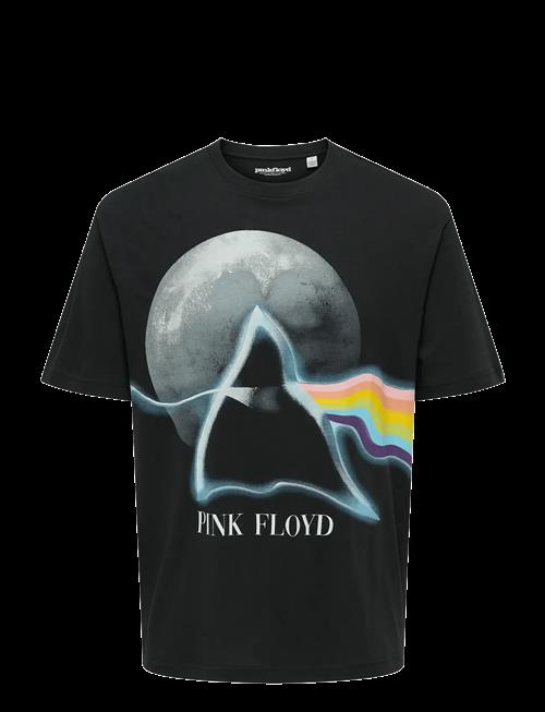 ONLY & SONS | Onspink Floyd Rlx Ss Lic Tee | XS