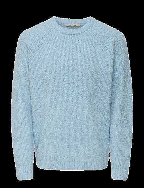 ONLY & SONS | Onsdale Rlx Ls Raglan Knit | S