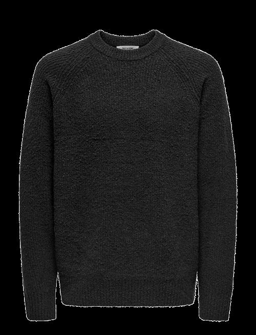 ONLY & SONS | Onsdale Rlx Ls Raglan Knit | XL