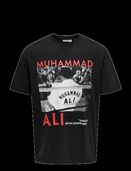 ONLY & SONS | Onsmuhammad Ali Rlx Ss Lic Tee | S