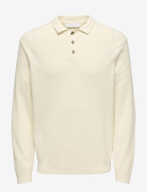 ONLY & SONS | Onslaw Reg Ls Polo Knit Frml | S