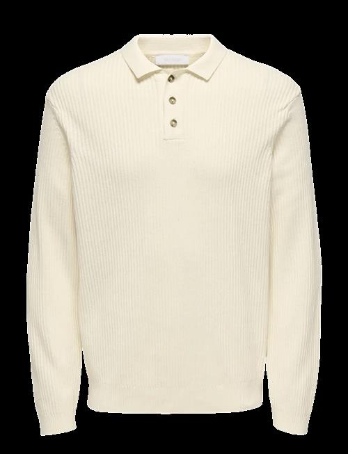 ONLY & SONS | Onslaw Reg Ls Polo Knit Frml | XXL