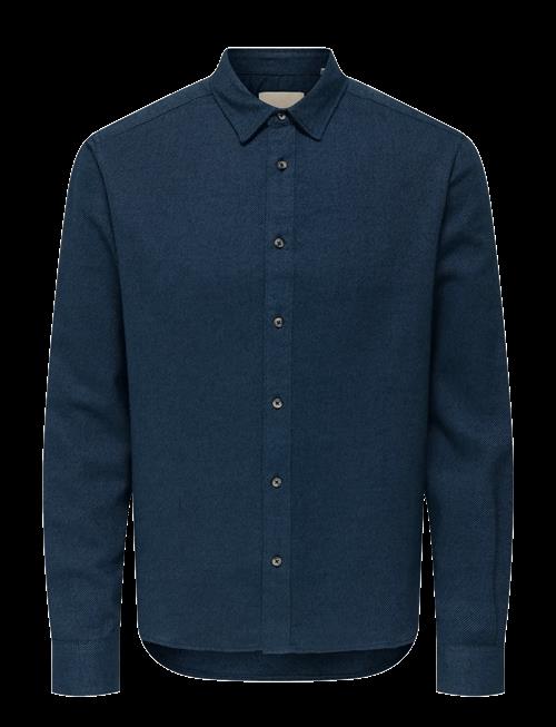 ONLY & SONS | Onssons Reg Fit 2T Twill 0347 Shirt | S