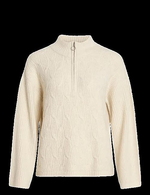 Vila | Vilassia L/S High Neck Zipper Top - Noos | XXL