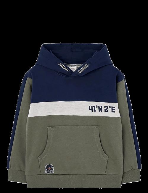 Boboli | Fleece With Hood Sweatshirt | 110