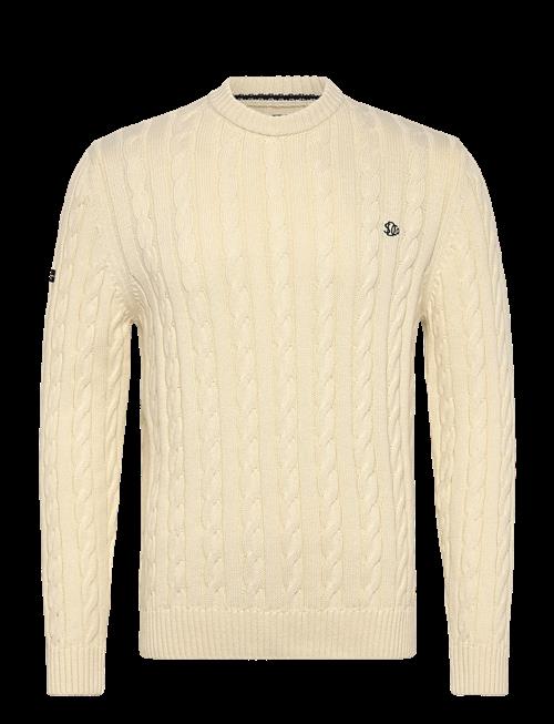 Superdry | Cotton Cable Knit Crew | XXXL
