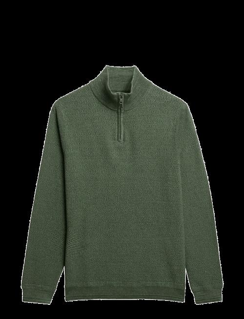 Superdry | Lw Cotton Texture Half Zip | XXXL